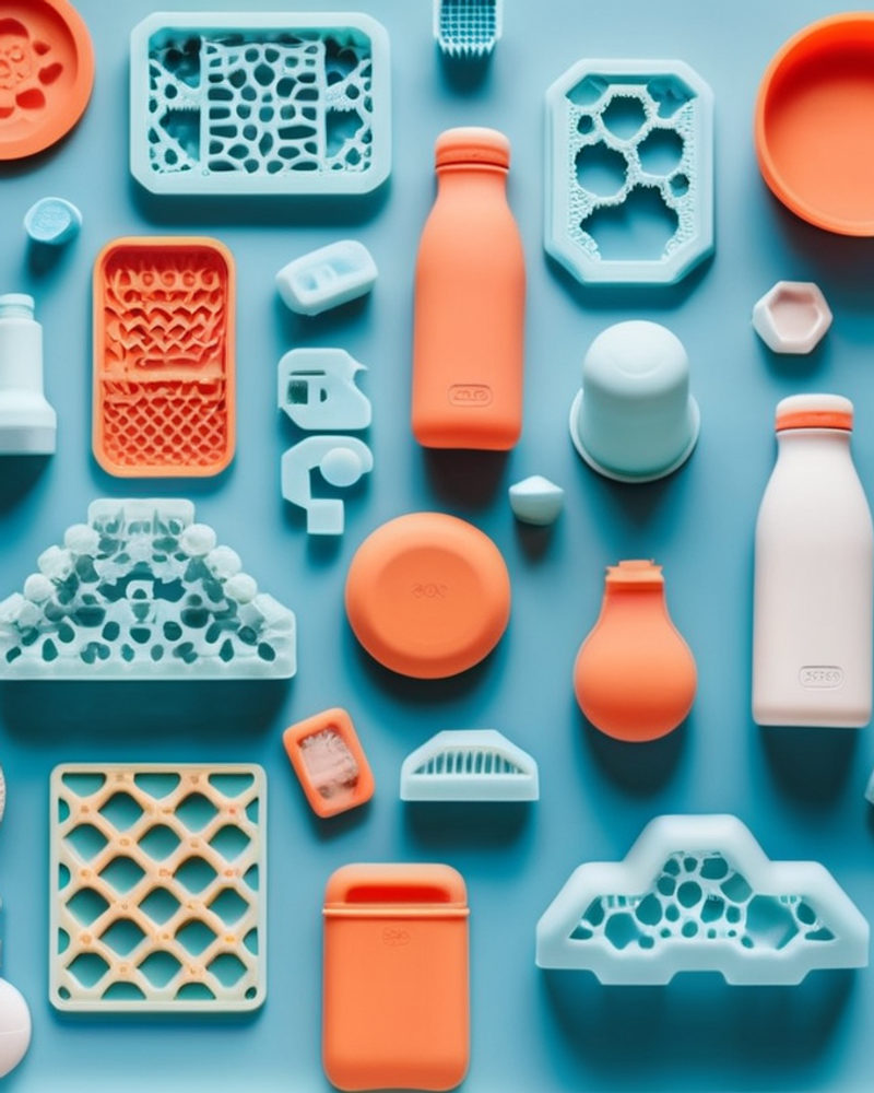 Range of designed silicone consumer products
